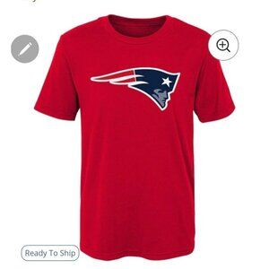Preschool Red New England Patriots Primary Logo T-Shirt size XL